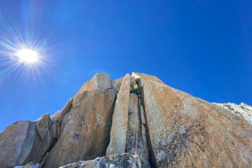 Rock climbing