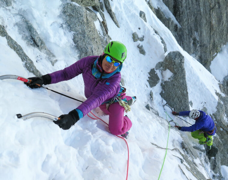 Mixed climbing and north faces