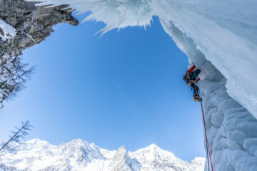 Ice climbing