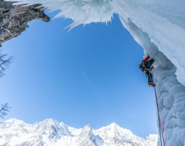 Ice climbing