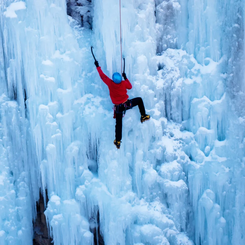 Ice climbing courses