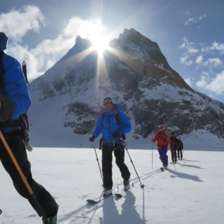 Alps ski touring trips